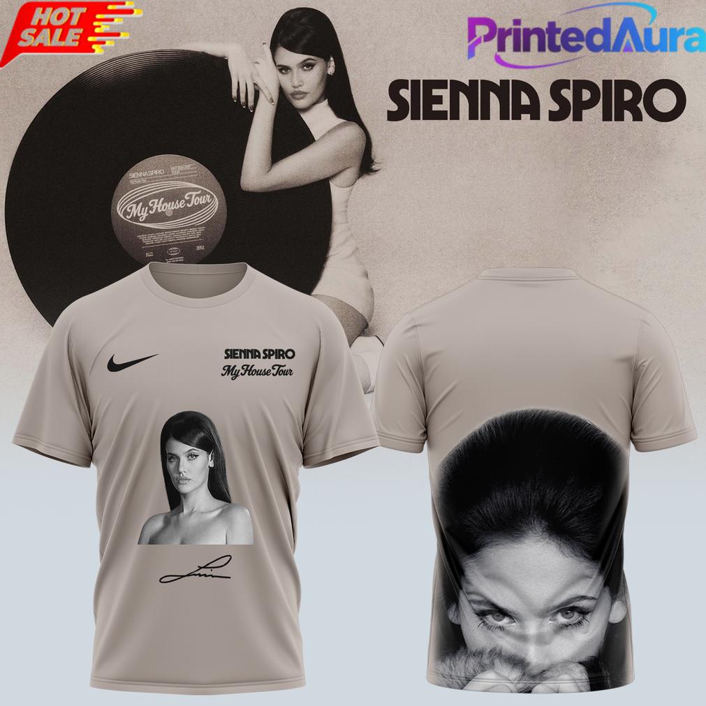 SIENNA SPIRO My House Tour 2026 Limited Edition Signature Shirt SIENNA SPIRO My House Tour 2026 Limited Edition Signature Shirt