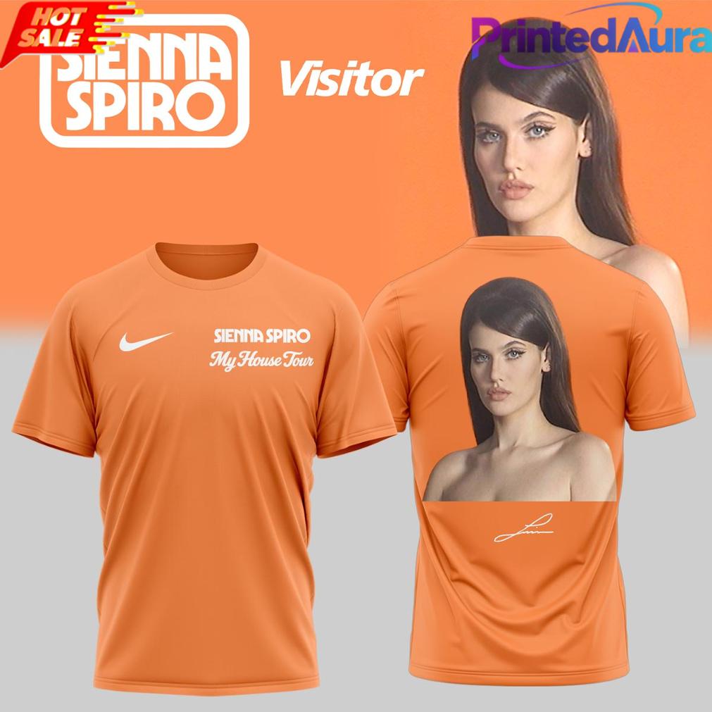 SIENNA SPIRO My House Tour 2026 Limited Edition Signature Shirt SIENNA SPIRO My House Tour 2026 Limited Edition Signature Shirt