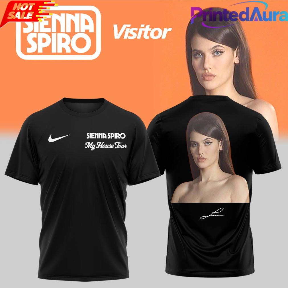 SIENNA SPIRO My House Tour 2026 Limited Edition Signature Shirt SIENNA SPIRO My House Tour 2026 Limited Edition Signature Shirt