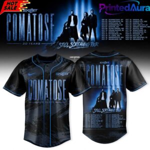 SKILLET COMATOSE 20 YEARS BASEBALL JERSEY COLLECTION 1 SKILLET COMATOSE 20 YEARS BASEBALL JERSEY COLLECTION 1