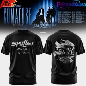 SKILLET COMATOSE 20 YEARS TSHIRT COLLECTION 2 SKILLET COMATOSE 20 YEARS TSHIRT COLLECTION 2