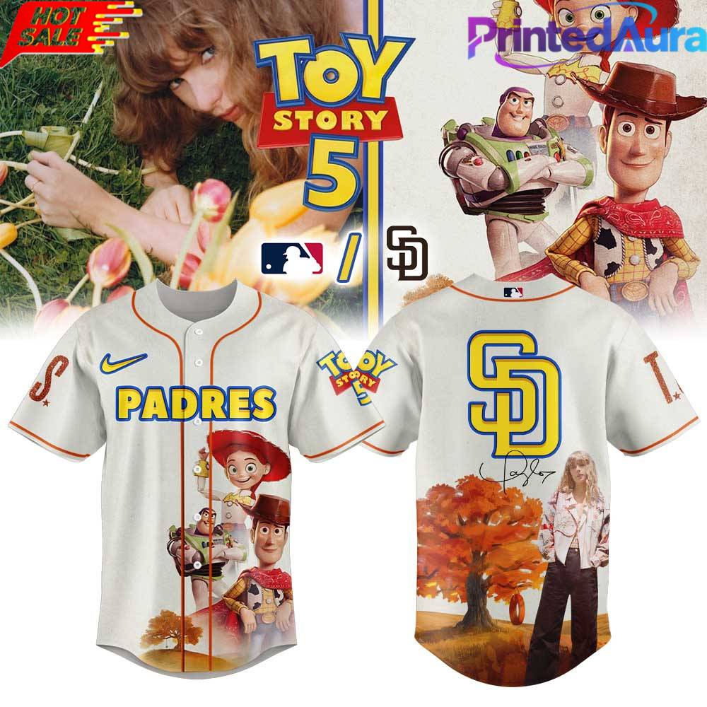 San Diego Padres x Taylor Swift x TS5 Special Jersey San Diego Padres x Taylor Swift x TS5 Special Jersey