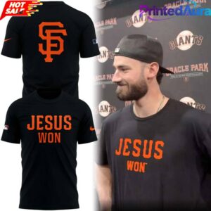 San Francisco Giants Jesus Won Shirt