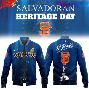 San Francisco Giants Salvadoran Heritage Day 2026 Jacket