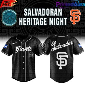 San Francisco Giants x El Salvadoran Night 2026 Jersey Black