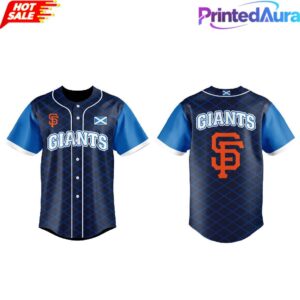 San Francisco Giants x Scottish Celebration 2026 Baseball Jersey 1