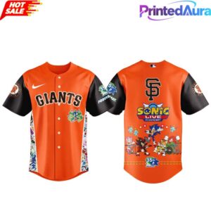San Francisco Giants x Sonic Live in Concert 2026 Jersey 1