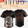 Stick Figure Enjoy The Ride Tour Baseball Jersey