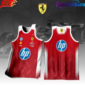 Scuderia Ferrari Inspired Jersey Shirt