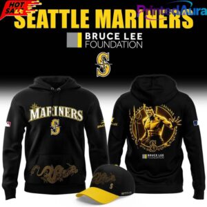 Seattle Mariners 2026 Bruce Lee Night Hoodie