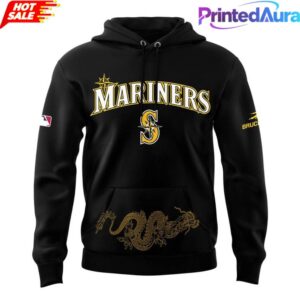 Seattle Mariners 2026 Bruce Lee Night Hoodie 2