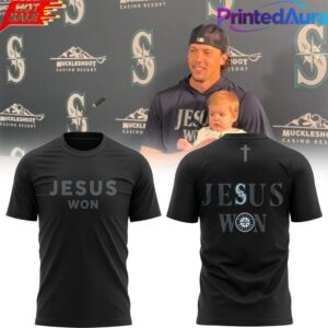 Seattle Mariners JESUS WON 2026 Tee