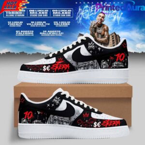 Sfera Ebbasta Celebration Summer Tour 2026 Special AF1