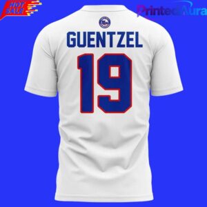Sioux City Musketeers 2026 Jake Guentzel US Shirt 2