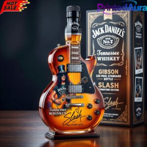 Slash Signature Gibson Les Paul Electric Guitar Whiskey Bottle