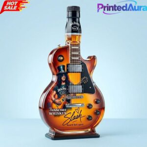 Slash Signature Gibson Les Paul Electric Guitar Whiskey Bottle 2