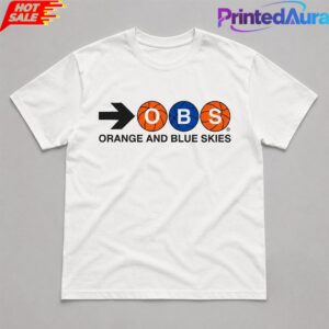 Spike Lee Orange and Blue Skies 2026 NBA Finals Game 2 Brooklyn Tee