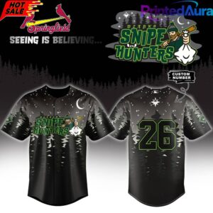 Springfield Cardinals Ozarks Snipe Hunters Limited Personalized Jersey