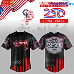 St Paul Saints x 250 Years USA Anniversary Limited Edition Jersey