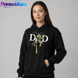 Star Wars Yoda Lightsaber Best Dad Father's Day Shirt 1 Star Wars Yoda Lightsaber Best Dad Father's Day Shirt 1