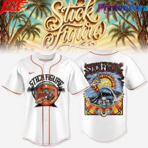 Stick Figure Enjoy The Ride Tour Baseball Jersey