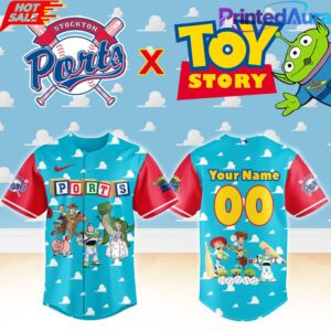 Stockton Ports x Toy Story Night Custom Baseball Jersey