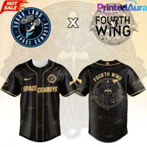Sugar Land Space Cowboys x Fourth Wing Night Baseball Jersey
