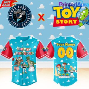 Sugar Land Space Cowboys x Toy Story Night Custom Baseball Jersey