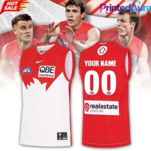Sydney Swans 2026 Personalized Home Guernsey