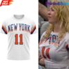 Spike Lee Orange And Blue Skies Knicks Game 4 Tee Spike Lee Orange And Blue Skies Knicks Game 4 Tee