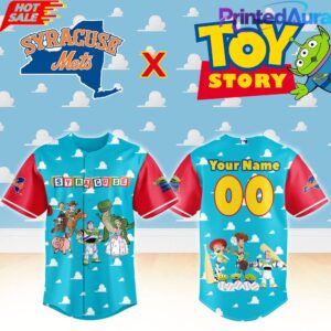 Syracuse Mets x Toy Story Night Custom Baseball Jersey