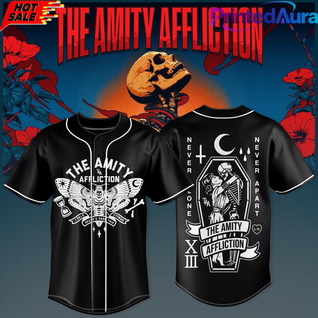 THE AMITY AFFLICTION LEGACY COLLECTION BASEBALL JERSEY THE AMITY AFFLICTION LEGACY COLLECTION BASEBALL JERSEY