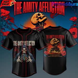 THE AMITY AFFLICTION LEGACY COLLECTION BASEBALL JERSEY 1 THE AMITY AFFLICTION LEGACY COLLECTION BASEBALL JERSEY 1