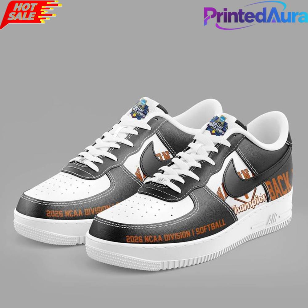Texas Longhorns 2026 Softball National Champions Special Air Force 1 Texas Longhorns 2026 Softball National Champions Special Air Force 1