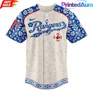 Texas Rangers 2026 Mexican Heritage Night Custom Baseball Jersey 2