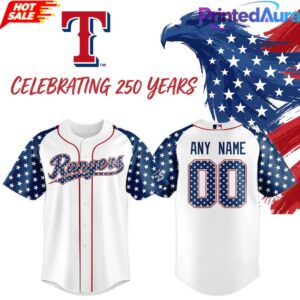 Texas Rangers Americas 250th Limited Jersey
