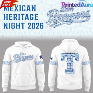 Texas Rangers Mexican Heritage Los Rangers Hoodie