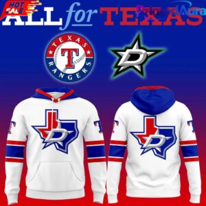 Texas Rangers x Dallas Stars Night 2026 Hoodie