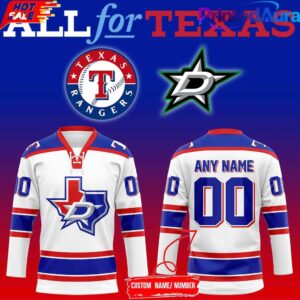 Texas Rangers x Dallas Stars Night 2026 Jersey