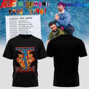 The Basement Yard Live 2026 Black Tee