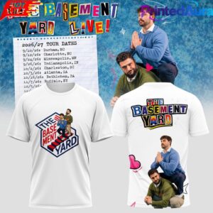 The Basement Yard Live 2026 White Shirt
