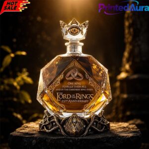 The Lord of the Rings 25th Anniversary One Ring Whiskey Bottle 1