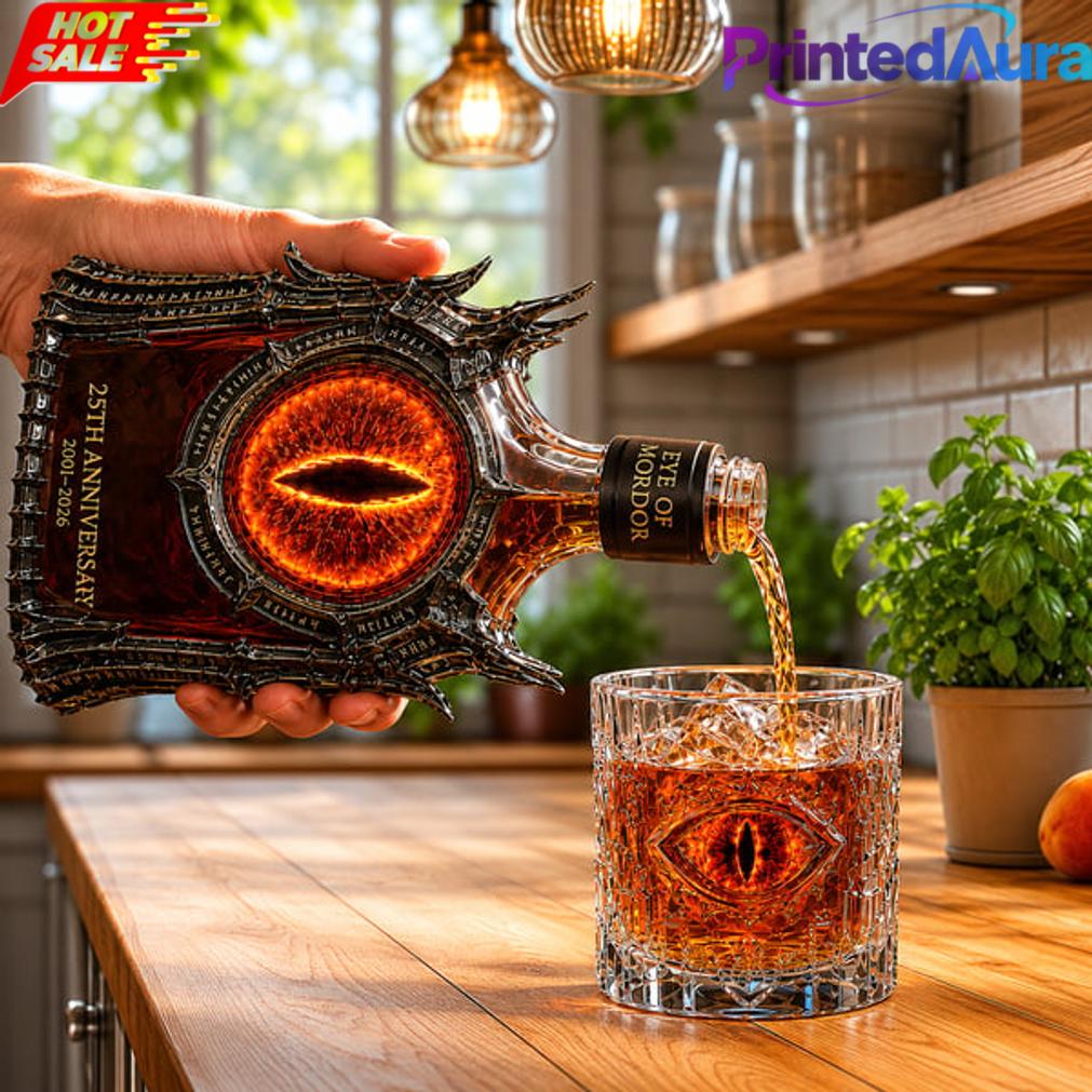 The Lord of the Rings Eye of Sauron Whiskey Bottle The Lord of the Rings Eye of Sauron Whiskey Bottle
