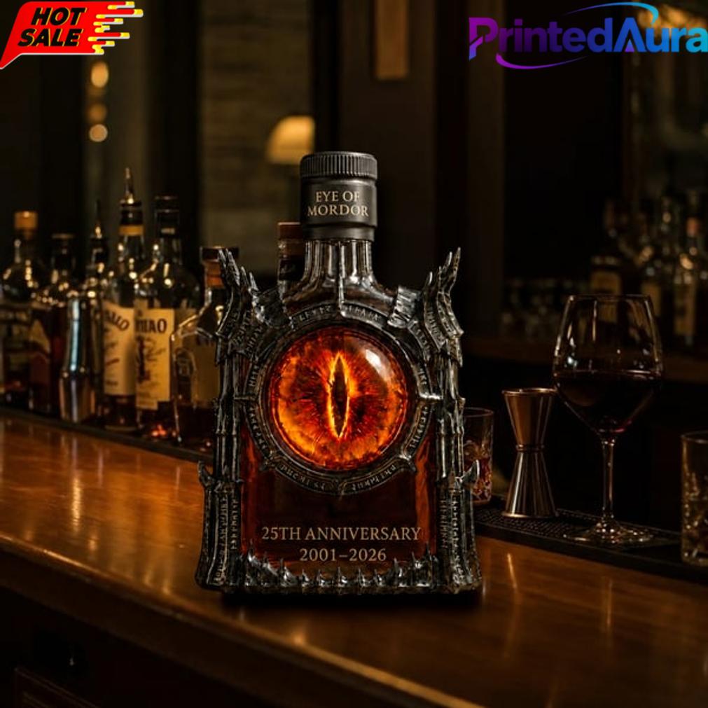 The Lord of the Rings Eye of Sauron Whiskey Bottle The Lord of the Rings Eye of Sauron Whiskey Bottle