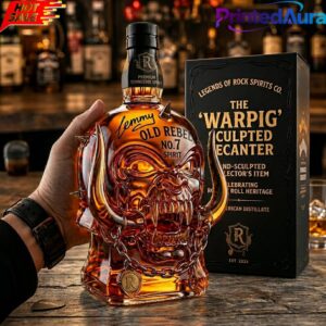 The Motörhead 'The Warpig' Whiskey Bottle 1 The Motörhead 'The Warpig' Whiskey Bottle 1