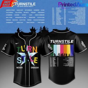 The Never Enough Tour Pt 2 Baseball Jersey Edition