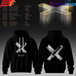 The XX Summer Tour 2026 Black Hoodie