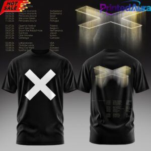 The XX Summer Tour 2026 Black Tee