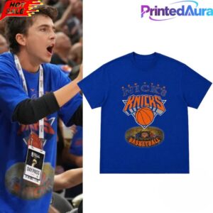 Timothee Chalamet Knicks Game 5 Tee