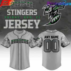 Toledo Mud Hens 2026 Stingers Night Military Appreciation Custom Jersey